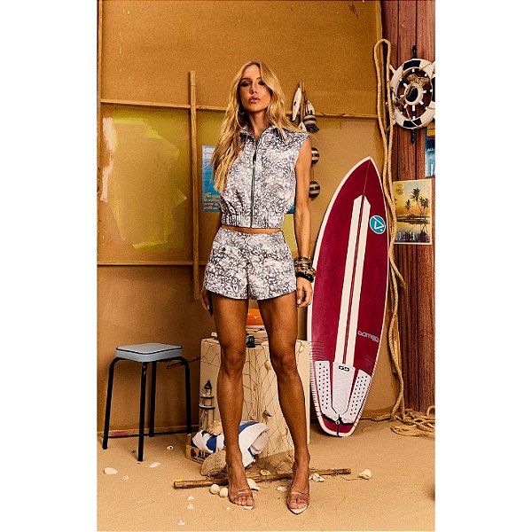 SHORT CALINE ROSA