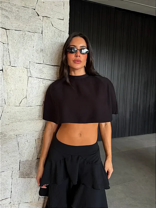 CROPPED CAPA KIM PRETO PRE-VENDA