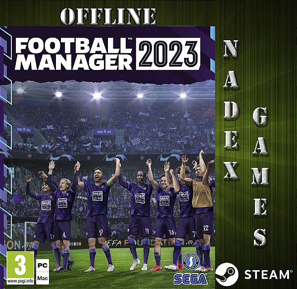 Football Manager 2023 + In-game Editor Steam Offline + JOGO BRINDE