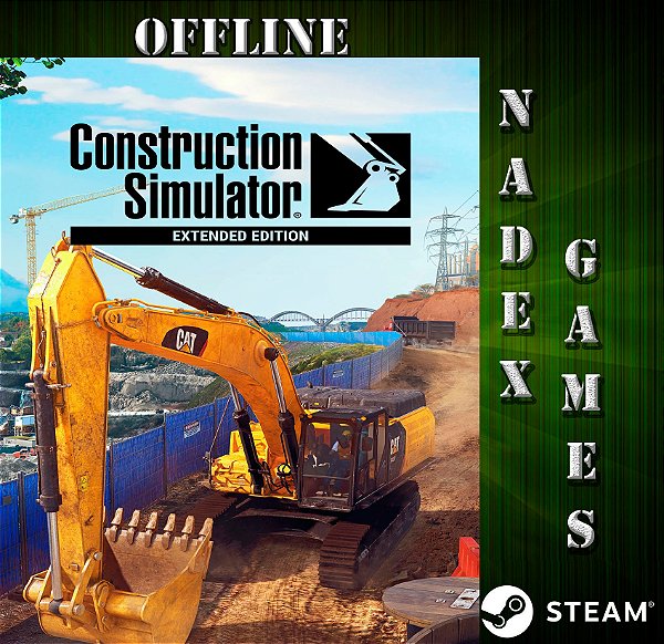 Construction Simulator Extended Edition Steam Offline + JOGO BRINDE (DESCRIÇÃO DO ANUNCIO)