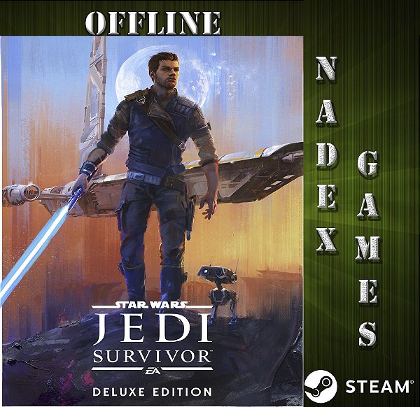 Star Wars Jedi: Survivor Deluxe Edition Steam Offline + JOGO BRINDE (DESCRIÇÃO DO ANUNCIO)