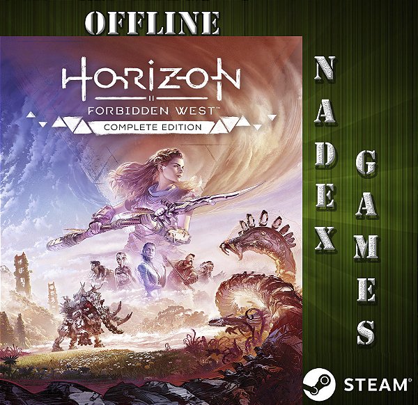 Horizon Forbidden West Complete Edition Steam Offline + JOGO BRINDE (DESCRIÇÃO DO ANUNCIO)