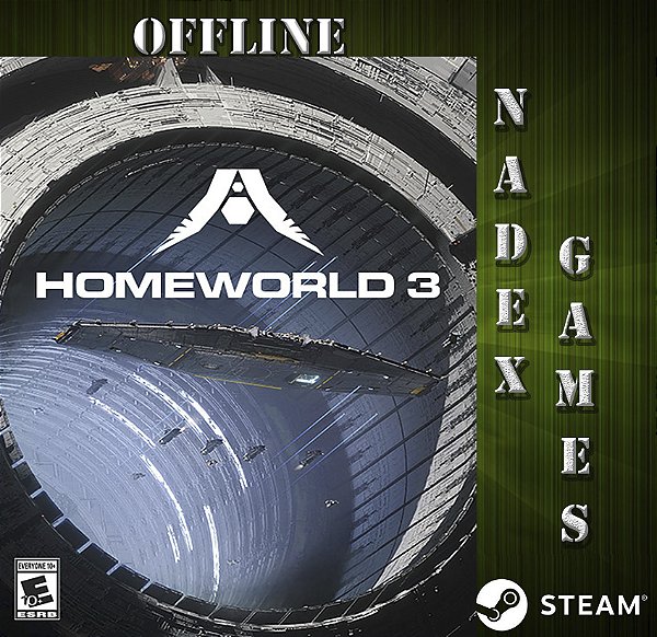 Homeworld 3 Steam Offline + JOGO BRINDE (DESCRIÇÃO DO ANUNCIO)