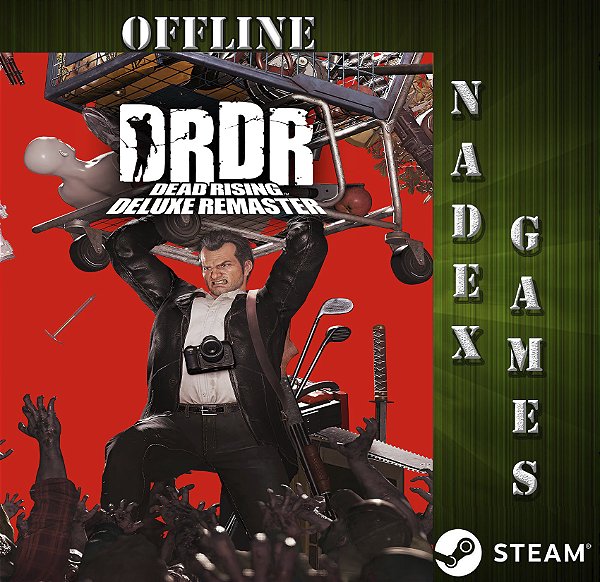 Dead Rising Deluxe Remaster Digital Deluxe Steam offline + JOGO BRINDE (DESCRIÇÃO DO ANUNCIO)