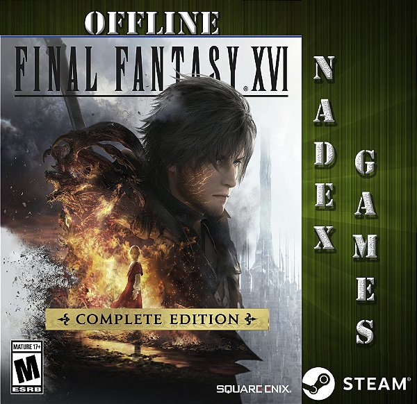 FINAL FANTASY XVI COMPLETE EDITION Steam Offline + JOGO BRINDE (DESCRIÇÃO DO ANUNCIO)
