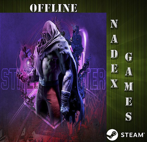 Street Fighter 6 Ultimate Edition Year Pass 1 & 2 Steam Offline + JOGO BRINDE (DESCRIÇÃO DO ANUNCIO)