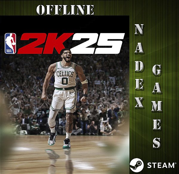 NBA 2K25 Steam Offline + JOGO BRINDE (DESCRIÇÃO DO ANUNCIO)