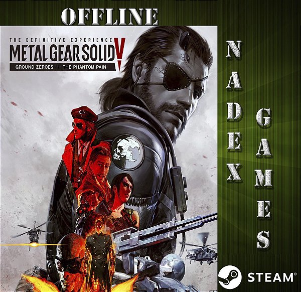 Metal Gear Solid V: The Phantom Pain Steam Offline + JOGO BRINDE (DESCRIÇÃO DO ANUNCIO)