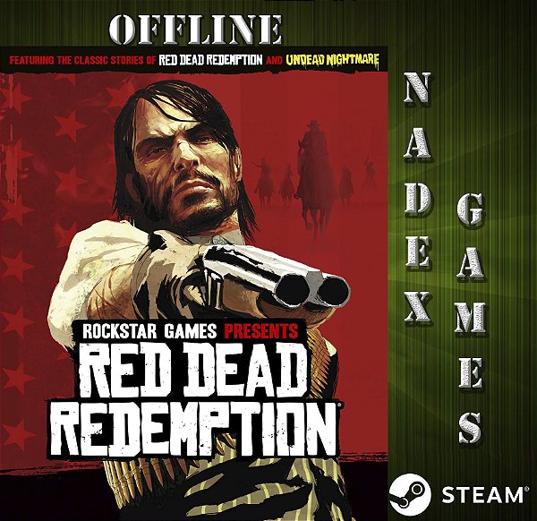Red Dead Redemption PC STEAM Offline + JOGO BRINDE