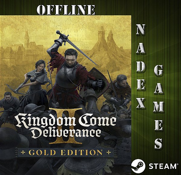 Kingdom Come: Deliverance II Gold Edition Steam Offline + JOGO BRINDE (DESCRIÇÃO DO ANUNCIO)