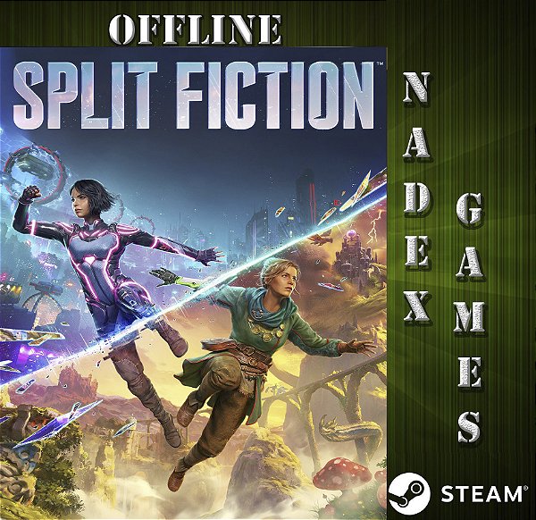 Split Fiction Steam Offline + JOGO BRINDE (DESCRIÇÃO DO ANUNCIO)
