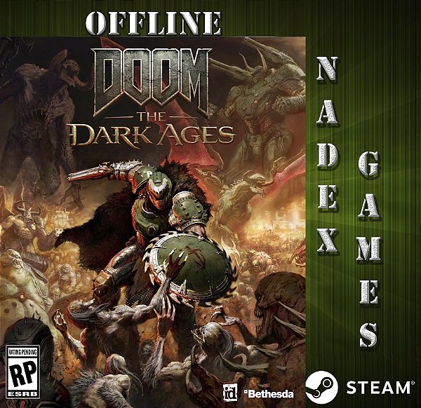 DOOM: The Dark Ages - Standard Steam Offline + JOGO BRINDE (DESCRIÇÃO DO ANUNCIO)