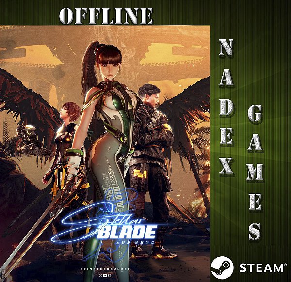 Stellar Blade ⁠Complete Edition Steam Offline + JOGO BRINDE (DESCRIÇÃO DO ANUNCIO)
