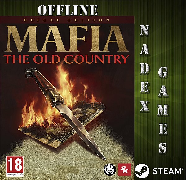 Mafia: The Old Country Deluxe Edition Steam Offline + JOGO BRINDE (DESCRIÇÃO DO ANUNCIO)