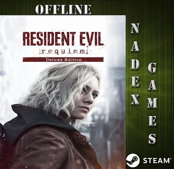 Resident Evil Requiem Deluxe Edition PRÉ-VENDA Steam Offline + JOGO BRINDE (DESCRIÇÃO DO ANUNCIO)