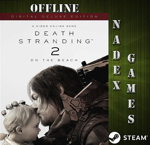 DEATH STRANDING 2: ON THE BEACH - Digital Deluxe Edition PRÉ-VENDA Steam Offline + JOGO BRINDE