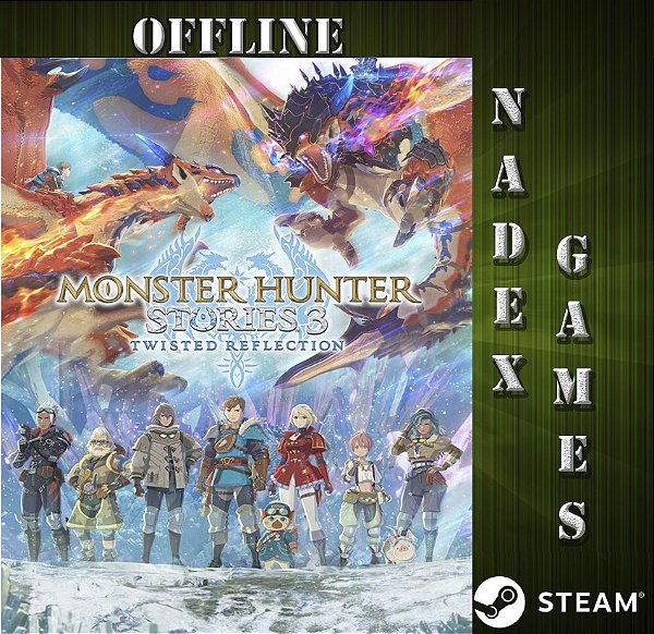 Monster Hunter Stories 3: Twisted Reflection Deluxe Edition PRÉ-VENDA Steam Offline + JOGO BRINDE