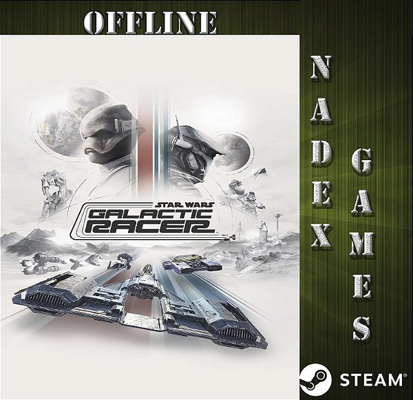 STAR WARS: Galactic Racer Steam Offline + JOGO BRINDE (DESCRIÇÃO DO ANUNCIO)