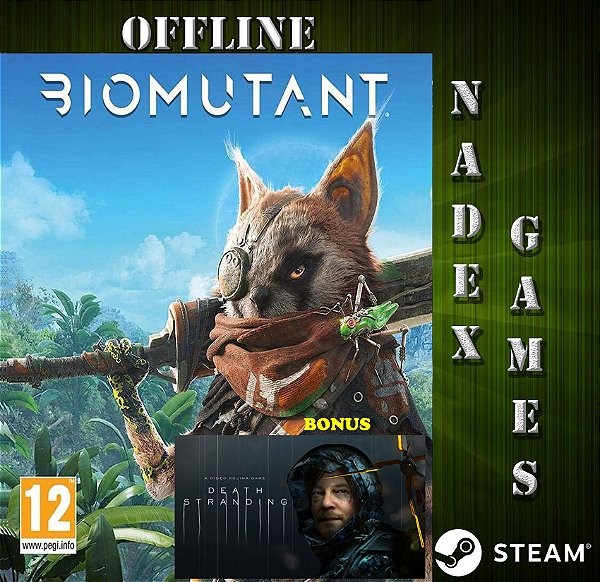 BIOMUTANT Steam Offline + JOGO BRINDE NA MESMA CONTA - Nadex Games