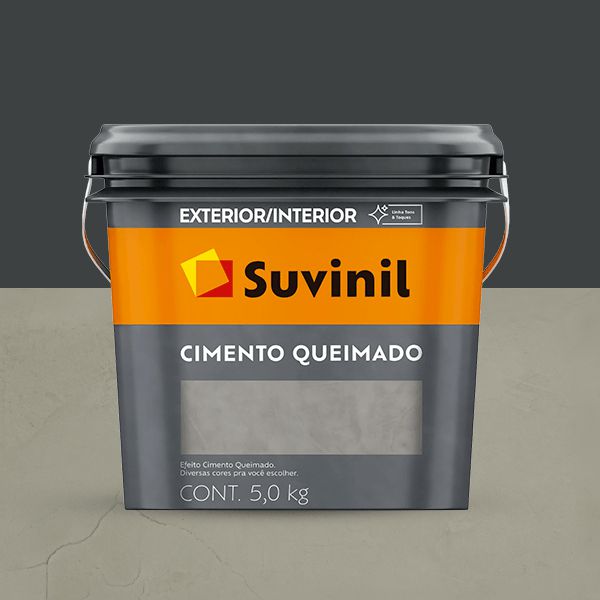 CIMENTO QUEIMADO DIA DE CHUVA - 5KG SUVINIL