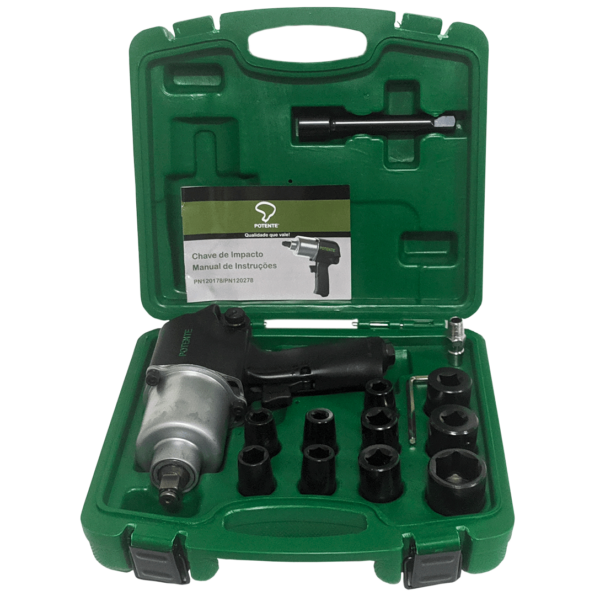 Chave de Impacto 1/2″ 780 N.M – PN120278 (Com soquetes)