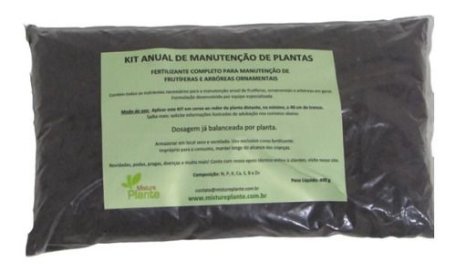 5 Kits Adubo 100% Orgânico - Pomar, Horta E Vasos