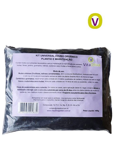 10 Kits Adubo Planta Até 180 Mudas De Morango