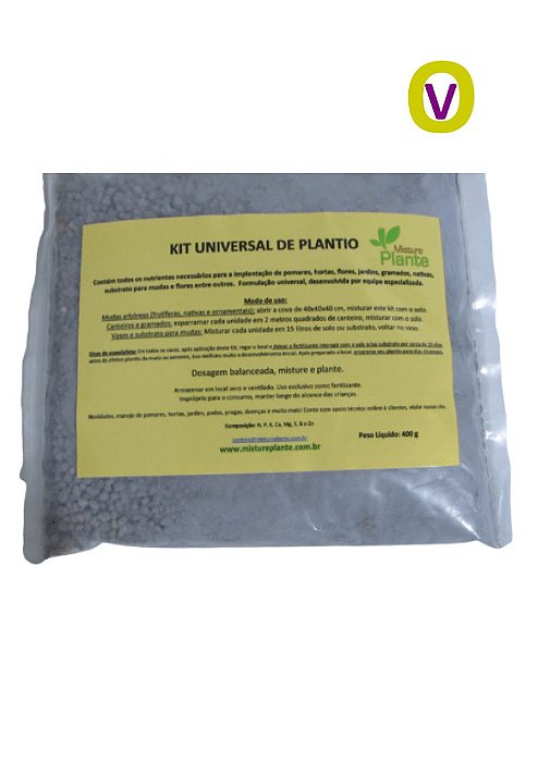40 Kits Adubos Frutíferas: 30 Plantio + 10 De Manutenção