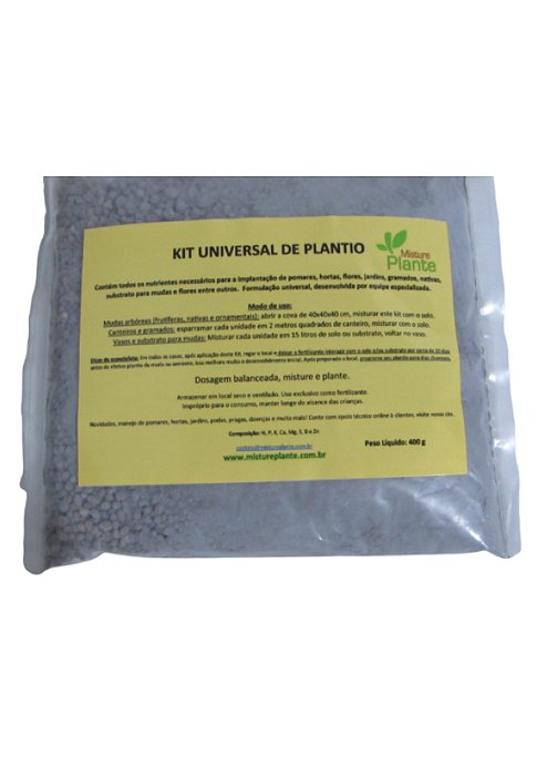 10 Kits Adubo Completo Crescimento E Frutificação Bananeira