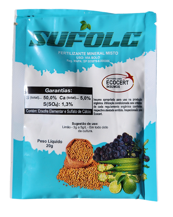 Calda Sulfocálcica Orgânica - Pronta Para Uso