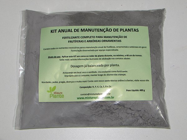10 Kits - Adubo Completo Manutenção Crescimento Uva Videira
