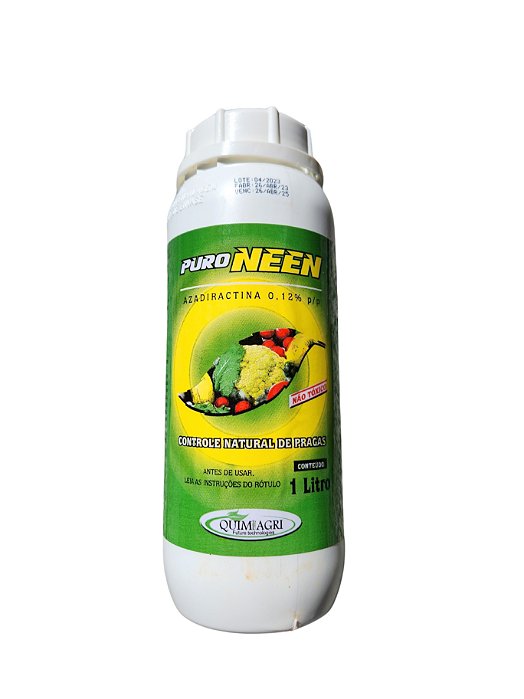 1 Litro De Óleo De Neem Controle De Pragas Rende 100 Litros