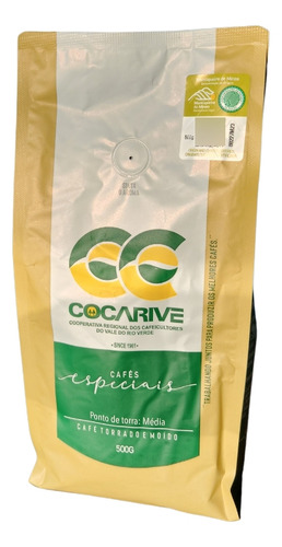 2 Cafés Torrados Moídos 100% Arábica - Agricultura Familiar