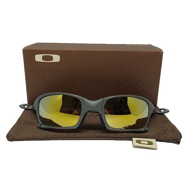 Lupa dourada oakley Clearance
