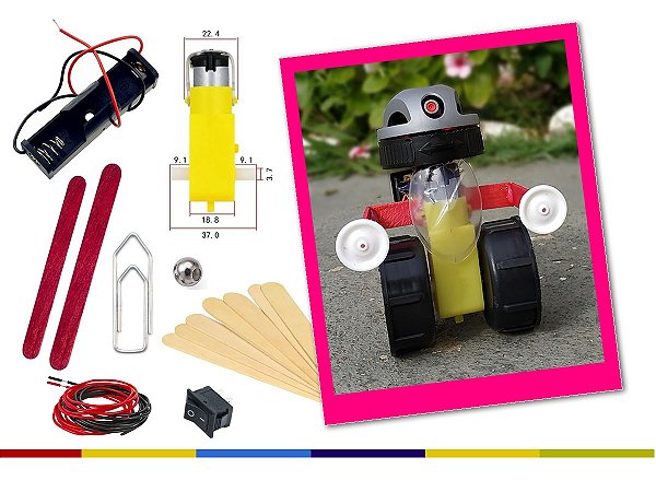 Meu Primeiro Robô - Kit Robótica Educação Maker