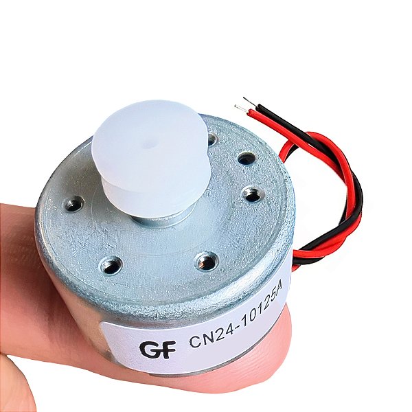 Motor 3 a 9v dc 5000 Rpm com polia plástica