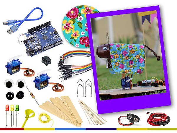 Touro Bumbá DIY - Kit Arduino Robótica Educacional