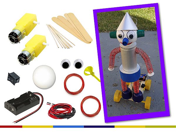 Boneco de Sucatas - Kit Robótica Educação Maker