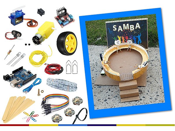 Samba Parque de Diversões - Kit Arduino Robótica e Educação Maker