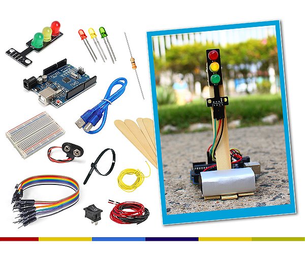 Semáforo DIY - Kit Arduino para Iniciantes