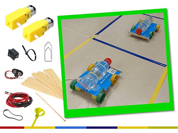 Carro Sumobot DIY - Experimento criativo para Educação maker