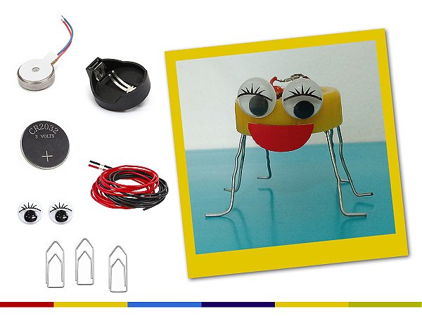 Aranha DIY - Inseto criativo para educação maker