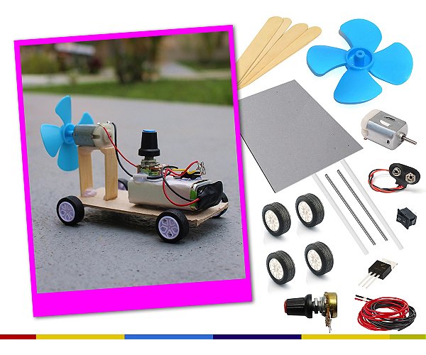 Super Turbofan DIY - Kit Robótica Educação Maker
