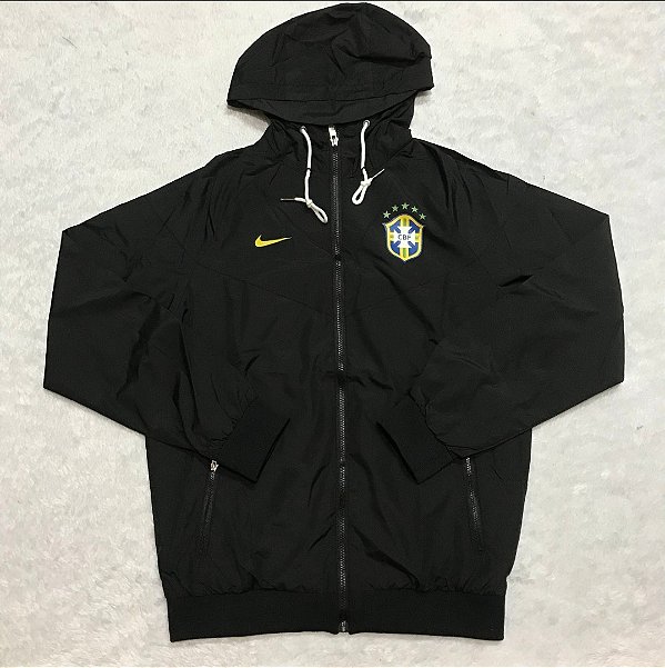 Corta Vento Masculina Seleção Brasileira Nike Brasil Preto - ACESSÓRIOS DA  MODA