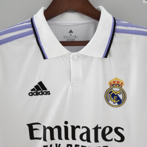 Camiseta Manga Longa Real Madrid Adidas home 22/23 - Torcedor - ACESSÓRIOS  DA MODA