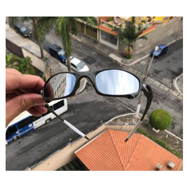 Oakley juliet Armação Plasma Lente Prata Borracha Branca Oculos -  ACESSÓRIOS DA MODA