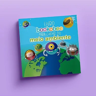Livro Bookobee para cuidar do Meio Ambiente