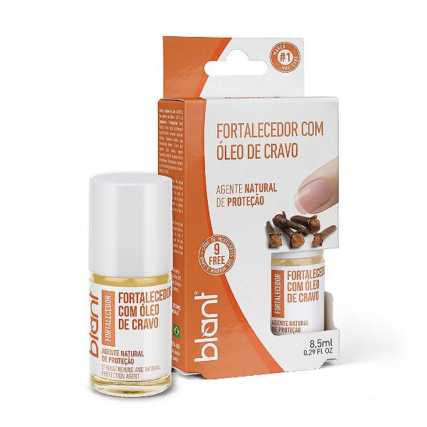 Fortalecedor com Óleo de Cravo Blant Cat Cosméticos Tudo para Unhas