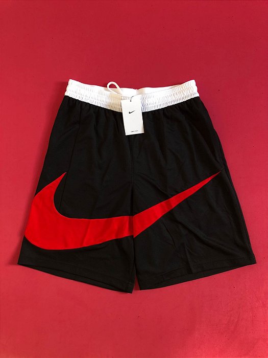 Shorts Nike Swoosh Dri Fit Preto Masculino