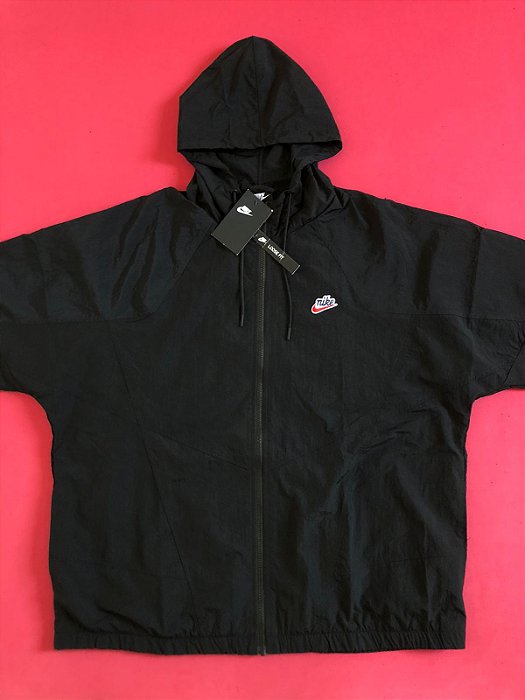 Jaqueta Nike Sportswear Heritage Windrunner Preta Masculina